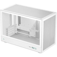 DeepCool CH260 boîtier mini tower Blanc | 2x USB-A | 1x USB-C | Verre Trempé