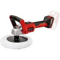 Einhell Polisseuse sans fil CE-CP 18/180 Li Rouge/Noir, Batterie et chargeur non inclus