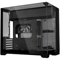 Lian Li O11 Vision-M boîtier mini tower Noir | 2x USB-A | 1x USB-C | Verre Trempé