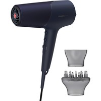 Philips 5000 series BHD510/00 Sèche-cheveux Bleu foncé, CC, Marine, Anneau de suspension, 1,8 m, 2300 W, 220-240 V