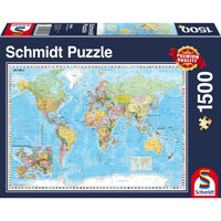 Schmidt Spiele 58289 puzzle Jeu de puzzle 1500 pièce(s) Cartes 1500 pièce(s), Cartes