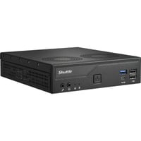 Shuttle XPC slim DH610V2 Bundle incl. 8 Go DDR5-RAM, Barebone Noir