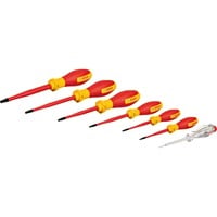 Bosch Set de tournevis VDE TX Professional, 7 pièces Rouge/Jaune