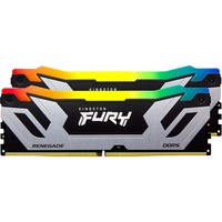 Kingston FURY 48 Go DDR5-8400 (2x 24 Go) mémoire vive Argent, KF584CU40RSAK2-48, CUDIMM, XMP 3.0