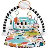Mattel Kick & Play Multicolore Tapis de jeux pour bébé, Arche de jeu/couverture Tapis de jeux pour bébé, Barre d'activités, Multicolore