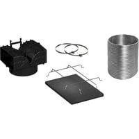 Neff Z51GIU1X3 Accessoire pour hotte Kit de recyclage pour hotte, Ensemble de conversion Kit de recyclage pour hotte, Noir, Argent, Neff