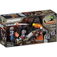 PLAYMOBIL Dino Rise - Véhicule de tir pour Dino Mine, Jouets de construction 70929