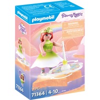 PLAYMOBIL Princess Magic Toupie arc-en-ciel céleste avec princesse, Jouets de construction 