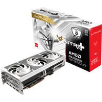 SAPPHIRE Radeon RX 9070 XT Nitro+ Phantom Link Polar OC, Carte graphique Blanc
