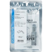 SMARTKEEPER ESSENTIAL Verrou de port Mini USB-B (UL04) + Clé de verrouillage Mini (U04), Antivol 