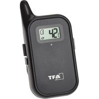 TFA KÜCHEN-CHEF TWIN thermomètre pour aliments 0 - 300 °C Numérique Noir, ААА, 1,5 V, 65 mm, 21 mm, 142 mm, 100 g