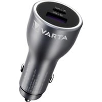 VARTA Chargeur voiture KFZ, USB-A + USB-C, 45 watts Noir