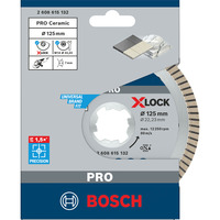 Bosch 2 608 615 132 accessoire pour meuleuse d'angle Disque de coupe Disque de coupe, pierre, Carrelage, 12,5 cm, Bosch, 2,22 cm, 1,4 mm