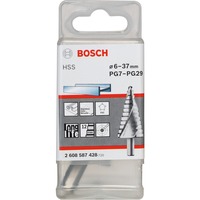 Bosch Foret étagé HSS, Ø 6mm - Ø 37mm, PG7 - PG29, Perceuse 