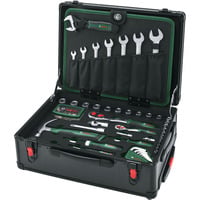 Bosch Set de mallette à outils roulante, 119 pièces, Set d'outils Noir