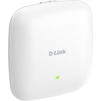 D-Link DAP-X3060 point d'accès réseaux locaux sans fil 3000 Mbit/s Blanc Connexion Ethernet, supportant l'alimentation via ce port (PoE) 2,4 GHz, 5 GHz, 3000 Mbit/s, SNMP, SNMPv2, SNMPv3, WEP, WPA, WPA2, WPA3, 10,100,1000,2500 Mbit/s