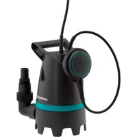 GARDENA Pompe submersible pour eaux chargées 10500 BASIC, Pompe submersible et pression Noir/Turquoise