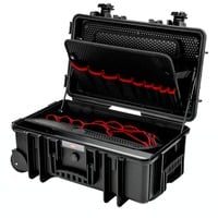 KNIPEX Valise à outils "Robust26 Move" 00 21 33 LE, Boîte à outils Noir