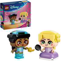 LEGO Disney Princess Les Mini Princesses Jasmin & Raiponce, Jouets de construction 