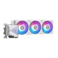 MSI MAG CoreLiquid I360 blanc, Watercooling Blanc, Refroidisseur de liquide tout-en-un, 12 cm, Blanc