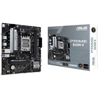 ASUS PRIME B650M-R AMD B650 Emplacement AM5 micro ATX carte mère socket AM5 AMD, Emplacement AM5, AMD Ryzen 8000 Series, AMD Ryzen 7000 Series, Emplacement AM5, DDR5-SDRAM, 96 Go