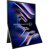 ASUS ZenScreen Fold OLED MQ17QH écran plat de PC 43,9 cm (17.3") 2560 x 1920 pixels Quad HD Argent Moniteur Argent, 43,9 cm (17.3"), 2560 x 1920 pixels, Quad HD, OLED, 0,2 ms, Argent