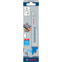 Bosch S 930 CF Lames de scie sabre Bimétal 1 pièce(s), Lame de scie Lames de scie sabre, Tuyau, Profil, Bimétal, 8 + 10, 2,5 mm, 3,2 mm