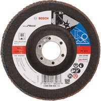 Bosch X571 Best for Metal, Meule d’affûtage Disque abrasif, Métal, 12,5 cm, Bosch, Noir, 1 pièce(s)