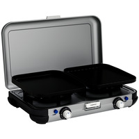Campingaz Camping Kitchen 2 Grill & Go Caravan, 30 mbar cuisinière à gaz gaz Gris/Noir