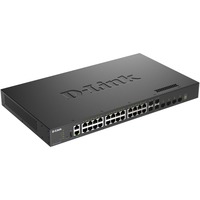 D-Link DXS-3410-32XY commutateur réseau Géré L3 Fast Ethernet (10/100) Noir, Switch Géré, L3, Fast Ethernet (10/100), Full duplex, Grille de montage