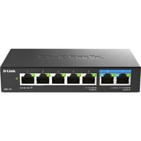 D-Link Switch non administrable 7 ports multi-Gigabit Non-géré, Gigabit Ethernet (10/100/1000)