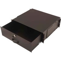 Digitus Archivage de documents pour armoires réseau, 3 UH, Tiroir Noir, 3 UH, Noir, 3U, Turquie, 48,3 cm (19"), 6,5 kg, 510 mm