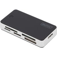 Digitus Lecteur de cartes tout-en-un Noir/Argent