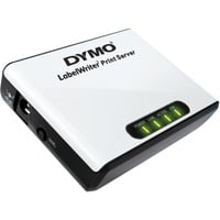 Dymo LabelWriter Print Server serveur d'impression Ethernet LAN Blanc/Noir, Taïwan, Ethernet LAN, Windows Vista Business, Windows Vista Business x64, Windows Vista Home Basic, Windows Vista Home..., Mac OS X 10.3 Panther, Mac OS X 10.4 Tiger, Mac OS X 10.5 Leopard, Mac OS X 10.6 Snow Leopard, Mac..., Boîte, 175 mm