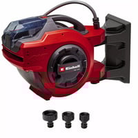 EINHELL Enrouleur de tuyau à batterie Power X-Change GE-HR 18/30 WH Li-Solo, 18 Volt, Dévidoir Rouge