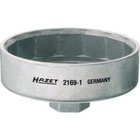 Hazet Clé de filtre à huile 2169-1, 1/2" et hexagone 27mm, Clés mixtes à cliquet 