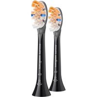 Philips Sonicare A3 Premium Tout-en-un HX9092/88, lot de 2, Tête brosse à dent électrique Noir