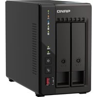 QNAP TS-253E-8G, NAS Noir, 2x HDMI, 2x LAN, USB 2.0, USB 3.0