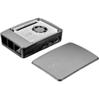 Raspberry Pi Foundation Boîtier en plastique pour Raspberry Pi 5 Gris