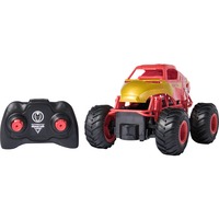 Spin Master Monster Jam, Monster truck Marvel Iron Man RC, échelle 1:24, jouets pour garçons et filles à partir de 3 ans, Voiture télécommandée Monster Jam , Monster truck Marvel Iron Man RC, échelle 1:24, jouets pour garçons et filles à partir de 3 ans, Monster truck, 4 an(s), Plastique, Noir, Or, Rouge