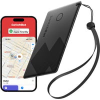 SwitchBot SwitchBot Smart Airtag Carte de suivi de portefeuille noire 