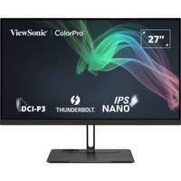 ViewSonic VP Series VP2776T-4K écran plat de PC 68,6 cm (27") 3840 x 2160 pixels 4K Ultra HD LED Noir Moniteur Noir (Mat), 1x DisplayPort, 2x HDMI, 1x USB-C, 3x USB-A, 2x Thunderbolt, 1x RJ-45, 68,6 cm (27"), 3840 x 2160 pixels, 4K Ultra HD, LED, 5 ms, Noir