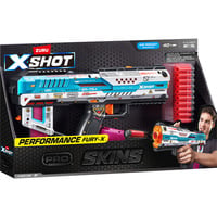 ZURU XSHOT Skins Fury-X, Blaster à fléchettes 