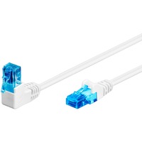 goobay 51536 câble de réseau Blanc 1 m Cat6a U/UTP (UTP) Blanc, 1 m, Cat6a, U/UTP (UTP), RJ-45, RJ-45
