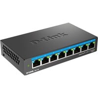 D-Link Switch non administrable 8 ports multi-Gigabit 2,5G 5G, Non-géré, L2, 2.5G Ethernet (100/1000/2500)