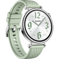 Huawei WATCH GT 4 3,35 cm (1.32") AMOLED 41 mm Numérique 466 x 466 pixels Argent Wifi GPS (satellite), Smartwatch Argent/Vert, 3,35 cm (1.32"), AMOLED, 32 Go, Wifi, GPS (satellite), 37 g