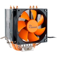Inter-Tech Argus SU-200 Processeur Refroidisseur 9,2 cm Noir, Orange, Refroidisseur CPU Refroidisseur, 9,2 cm, 600 tr/min, 1600 tr/min, 25 dB, 56,07 m³/h