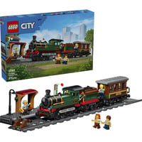 LEGO City Train à vapeur classique, Jouets de construction 