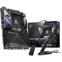 MSI MEG Z890 UNIFY-X carte mère Intel Z890 LGA 1851 (Socket V1) ATX carte mère socket 1851 Noir/jaune d'or, Intel, LGA 1851 (Socket V1), Intel Core Ultra (Series 2), Intel LGA1851, 128 Go, DDR5-SDRAM