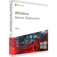 Microsoft Windows Server 2025 Datacenter 16 Core, Logiciel 